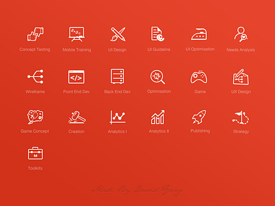 Service Icon Company Website flat graphic design icon ui user interface ux web website