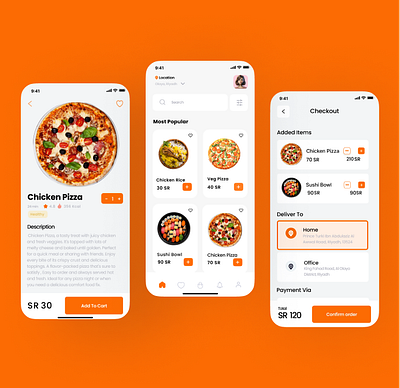 food app ui