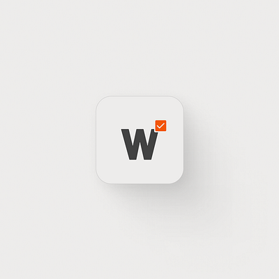 Weekstack App Icon app app icon branding design ios logo mobile ui