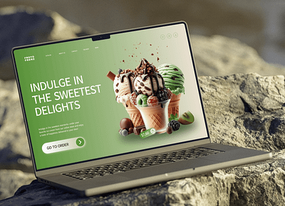 FROYO FRENZ: Scoop, Click, Enjoy branding ecommerce figmadesign foodapp graphic design icecream landingpage logo minimalui moderndesign motion graphics productdesign ui uiux webdesign