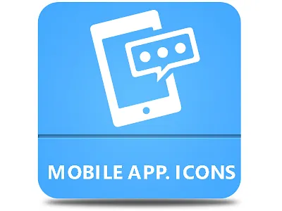 Mobile Applications Icons application csh custom icon icons mobile photoshop png resizable shapes vector