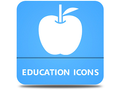 Education Icons creative csh custom education flat icon icons modern png resizable shapes unique
