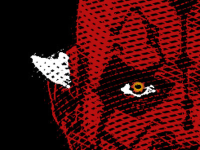 Darth Maul Engraved darth maul engraving effect