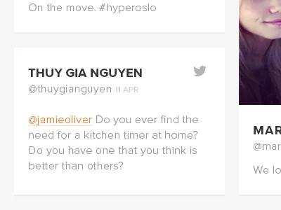 Social feed feed type