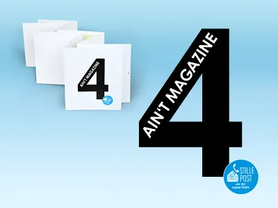 Final cover of Ain't Magazine 4 4 aint cover magazine