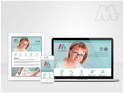 MyLingua project language logo mylingua responsive translate webpage