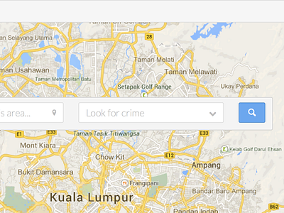 Search app crime dropdown map redesign search sketch web