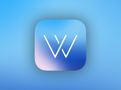 Wayla Icon events icon ios icon logo w wayla