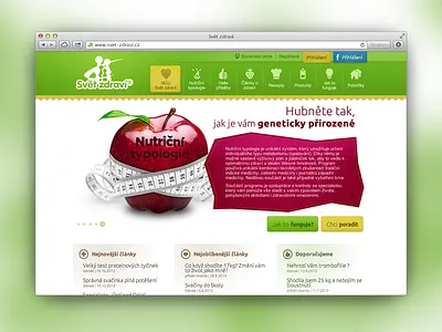 Svet zdravi design health web