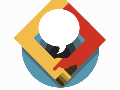 Handshake connection graphic design illustration vector