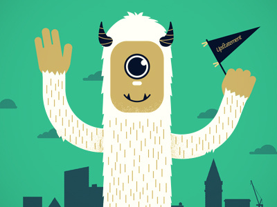 WordCamp Boston Illustration boston illustration monster upstatement vector wordcamp