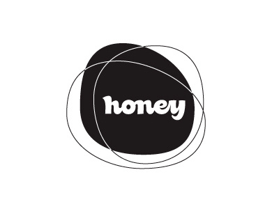 Honey Bubble tea create logo logo design logohaus russia type logo vladivostok