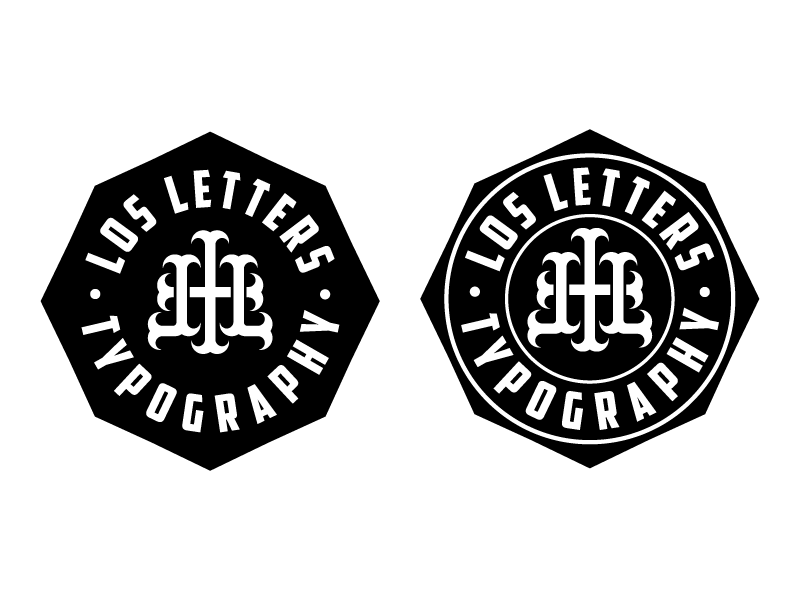 Los letters typography by Ivan Zhinzhin on Dribbble