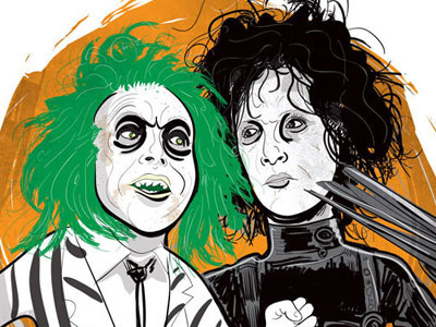 Beetlejuice vs. Scissorhands