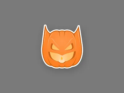 Batman: The Orange Knight? batman mule sketch sticker vector