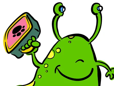 Sluggy monsters non profit vector