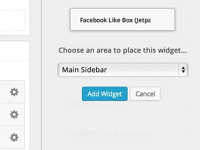 Click to Add Widgets widgets wordpress