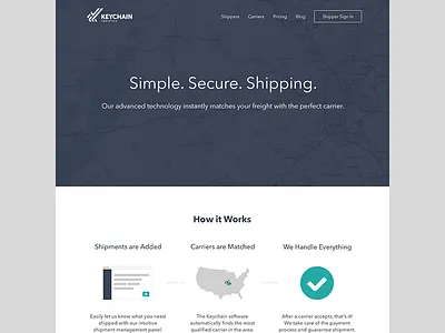 Keychain Site Design