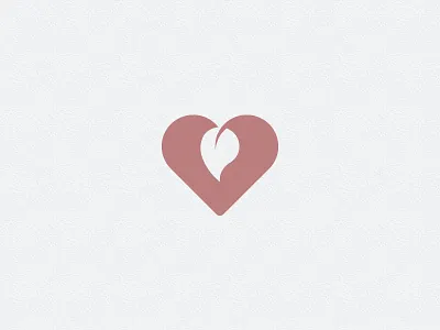 The Heart Grows Fonder branding branding. identity fibonacci grid growing heart identity leaf leaves logo nature plant