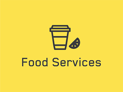 Solar Infographic 2013 - Icons coffee cup food orange slice to go