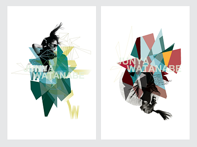 Fashion Posters chaos design fashion pattern poster print triangles