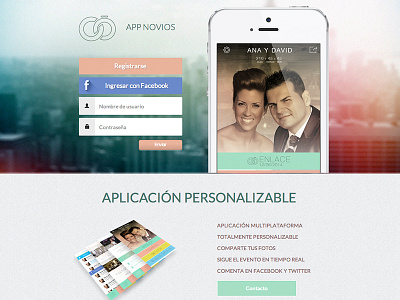 Appnovios Website app appnovios bootstrap design html5 responsive ui ux webapp website wedding