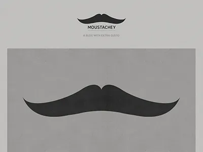 Moustachey Ghost Theme ghost theme