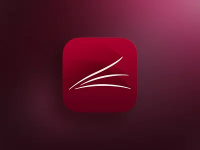 Geneva Bible @2x app bible design flat god icon ios ios6 ios7 motion red vector