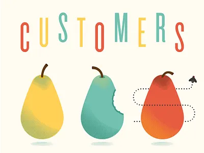 Cover slide for Aarron's Coffee Hour bitmap knockout mailchimp pears