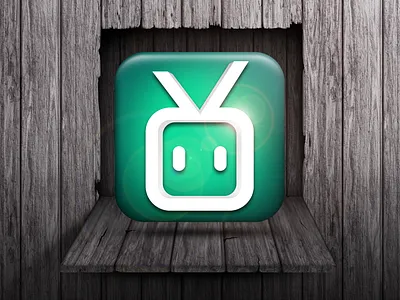 JobOK App Icon app green icon illustration ios jobok photoshop render white wood