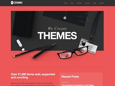 Swiss8 flat swiss theme wordpress