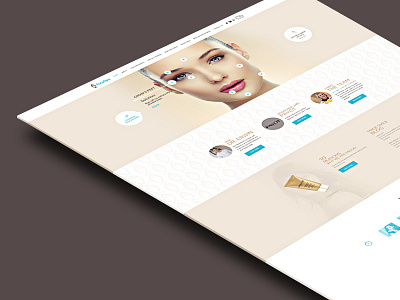 Facespa acodez australia clear design facespa interface mordern riyazone spa ui ux web