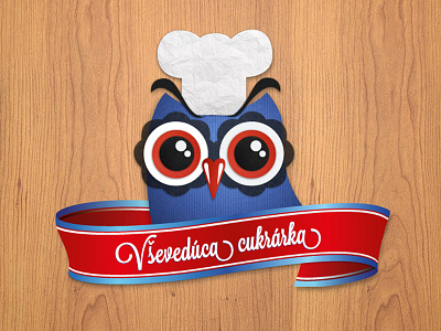 Owl Illustration for Facebook App app cooking facebook illustration owl