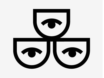 ID brand business card eye identity print