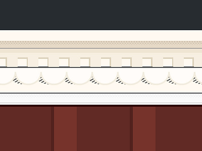 Dribbble Molding illustration molding shading