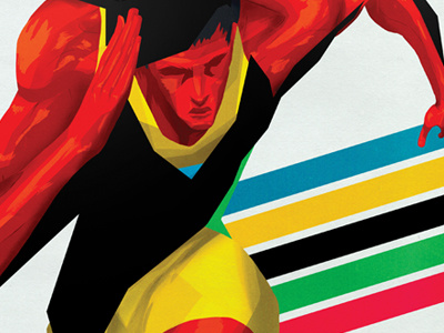 Tokyo Olympics 2020 Cover digital painting illustration