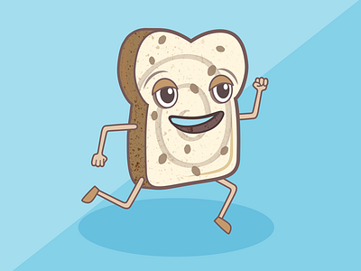 Cinnamon Swirl character design illustration iphone game