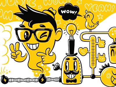 Inspiration Lab characters fun inspiration wordpress