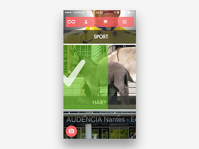 Is.It app application community feed iphone isit photo startup ui ux vote weekend