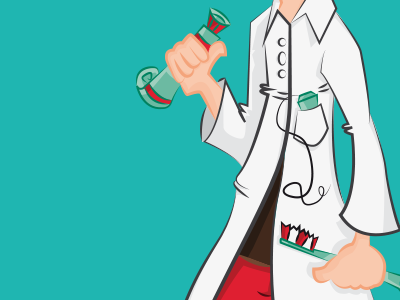 Character illustration - Dentist character game illustration kid teen