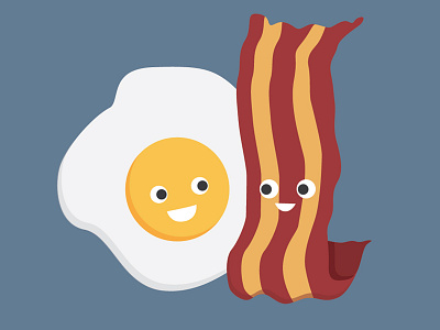 bacon and eggs