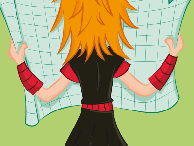 Character illustration - Architect character game illustration kid teen