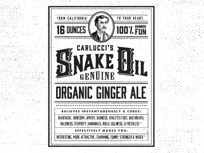 Carlucci's Ginger Ale Label (Progress)