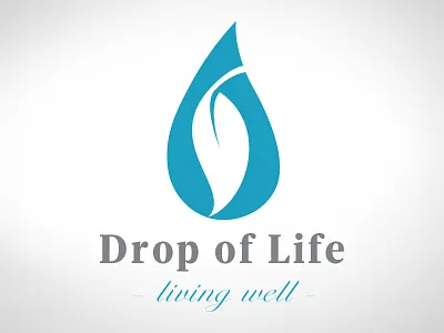 Drop of Life Logo branding design logo