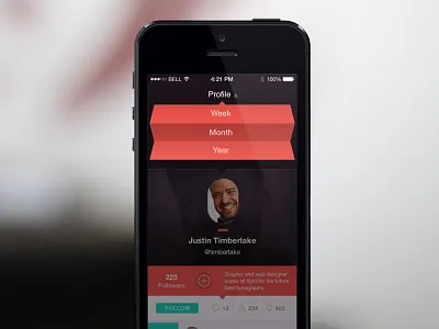 Drop Down Filter 7 app drop down filter flyer ios iphone mobile ui ux