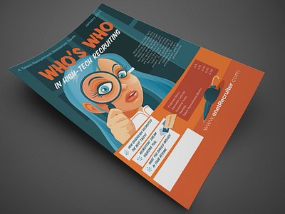 Recruiting Brochure agent brochure recruiting spy tech