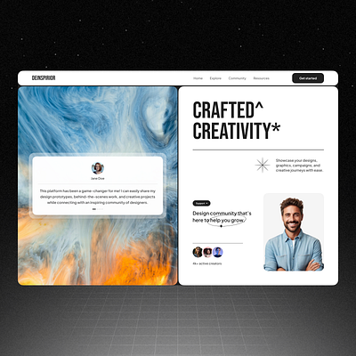 Design Agency Landing, Light Mode design agency landing ihor interface landing landing design landing page landing page design light mode light theme