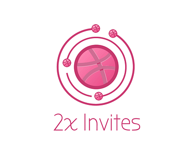 2x Dribbble Invite 2x dribbble invite