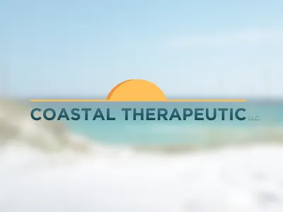 Coastal Therapeutic beach branding logo