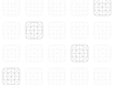 iOS7 App Icon Sketch Sheet app download free icon ios